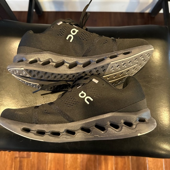 On Running Women’s Black On Cloud Cloudsurfer Sneakers - Picture 4 of 6